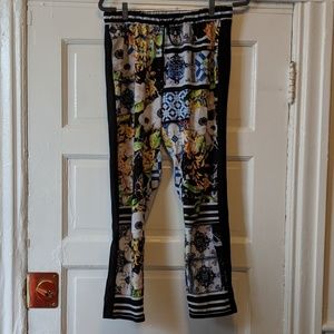 Silk Clover Canyon drawstring patterned pants